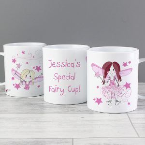 Fairy Personalised Plastic Mug