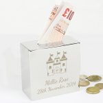 Fairytale Castle Personalised Money Box