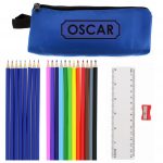Blue Pencil Case & Non Personalised Content