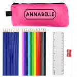 Pink Pencil Case & Non Personalised Content