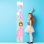 Personalised Fairytale Princess Height Chart