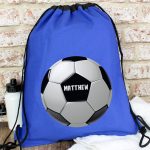 Personalised Football Kit Swim P.E. Bag
