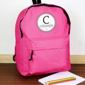 Personalised Girls School Bag