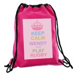 Personalised Pink Kit Bag