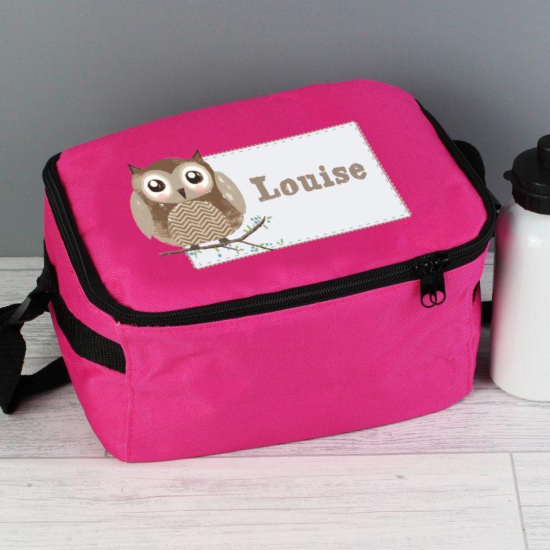 Personalised Owl Lunch Bag