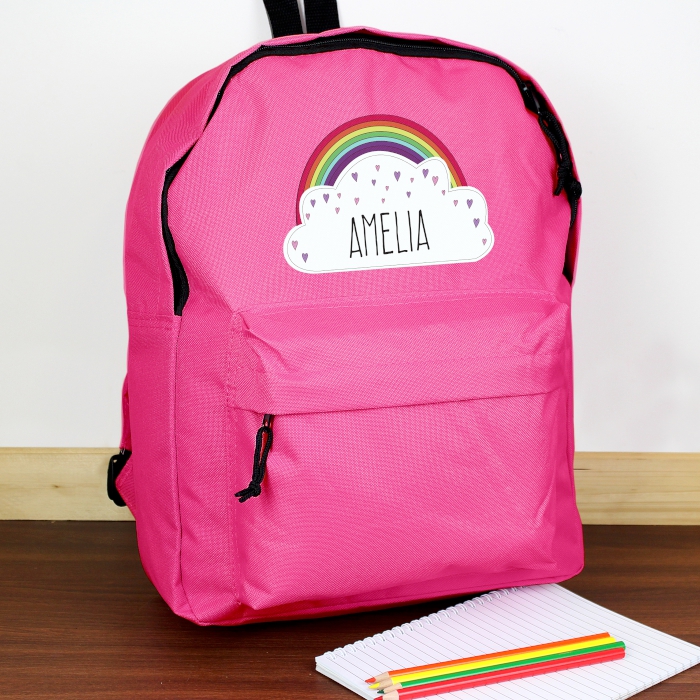 Personalised School Backpack Bag