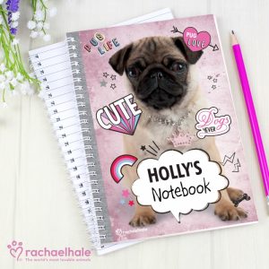 Pug Personalised Notebook