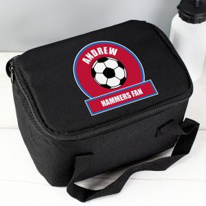 Claret & Blue Football Lunch Bag