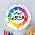 Personalised Time Teacher Clock