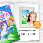 Personalised Unicorn Book with Photo