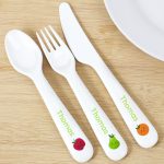 Plastic Cutlery Set - Healthy Eating