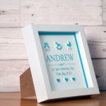 New Baby Personalised Framed Print