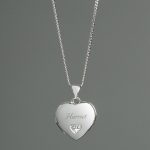 Personalised Children's Heart Locket Necklace