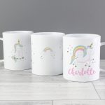 Personalised Unicorn Plastic Cup