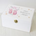 Personalised Ballet Shoes Keepsake Box