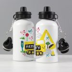 Personalised Digger Water Bottle