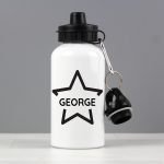 Personalised Star Water Bottle