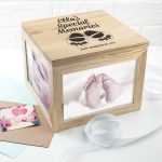 Baby Girl Personalised Keepsake Box
