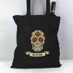 Sugar Skull Personalised Bag