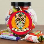 Sugar Skull Personalised Sweet Jar
