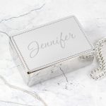 Personalised Girl's Jewellery Box