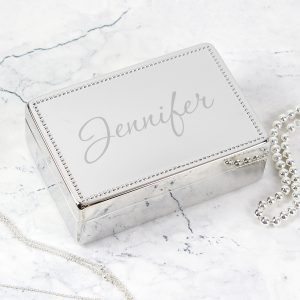 Personalised Girl's Jewellery Box