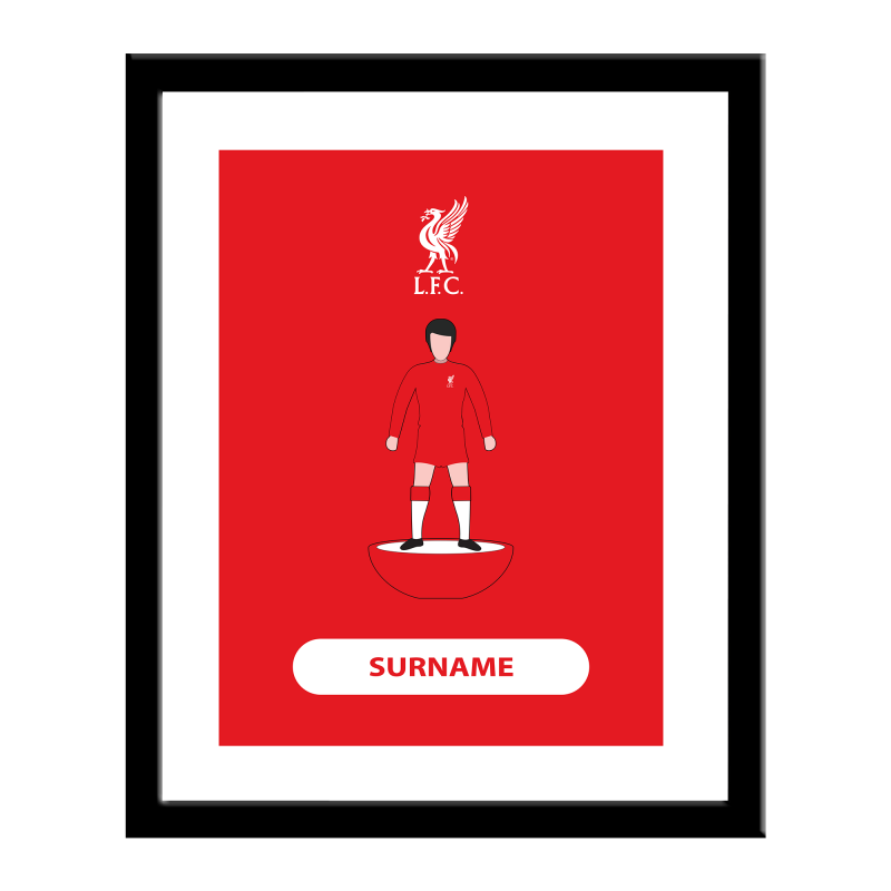 Liverpool F.C. Personalised Framed Print