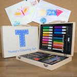 Boy's Personalised Colouring Set