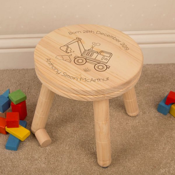 children stool digger design