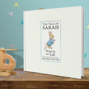 Peter Rabbit Hopping into Life Personalised Book