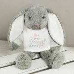 Personalised 'Some Bunny Loves You' Bunny Rabbit In T-Shirt