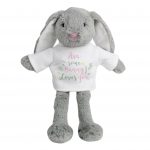 Personalised 'Some Bunny Loves You' Bunny Rabbit In T-Shirt