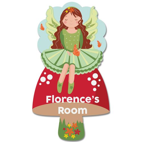 Bedroom Door Plaque Fairy