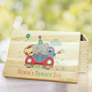 Tiny Tatty Teddy Little Circus Wooden Memory Box