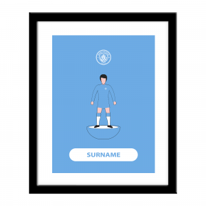 Manchester City FC Player Figure Print