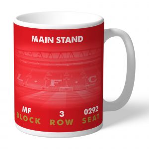 Liverpool FC My Seat in Anfield Mug