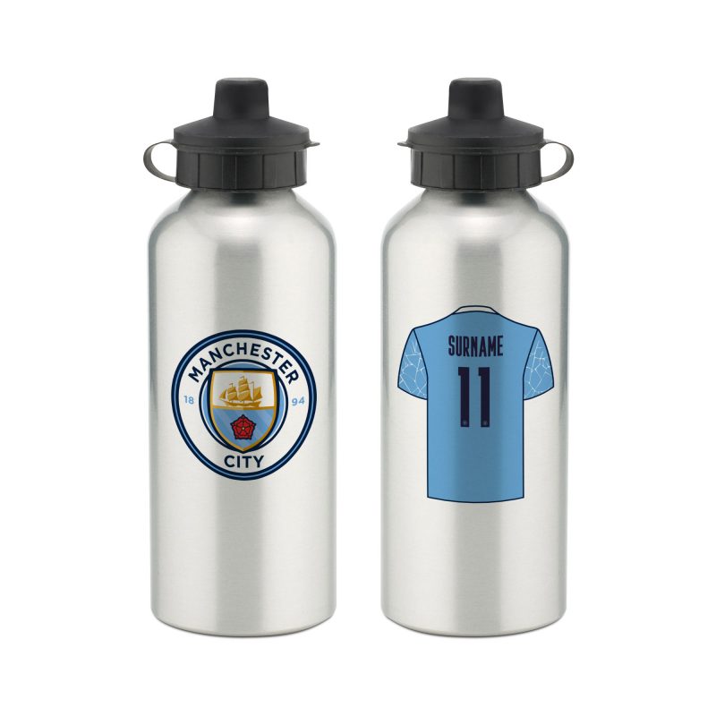 Manchester City FC Aluminium Water Bottle