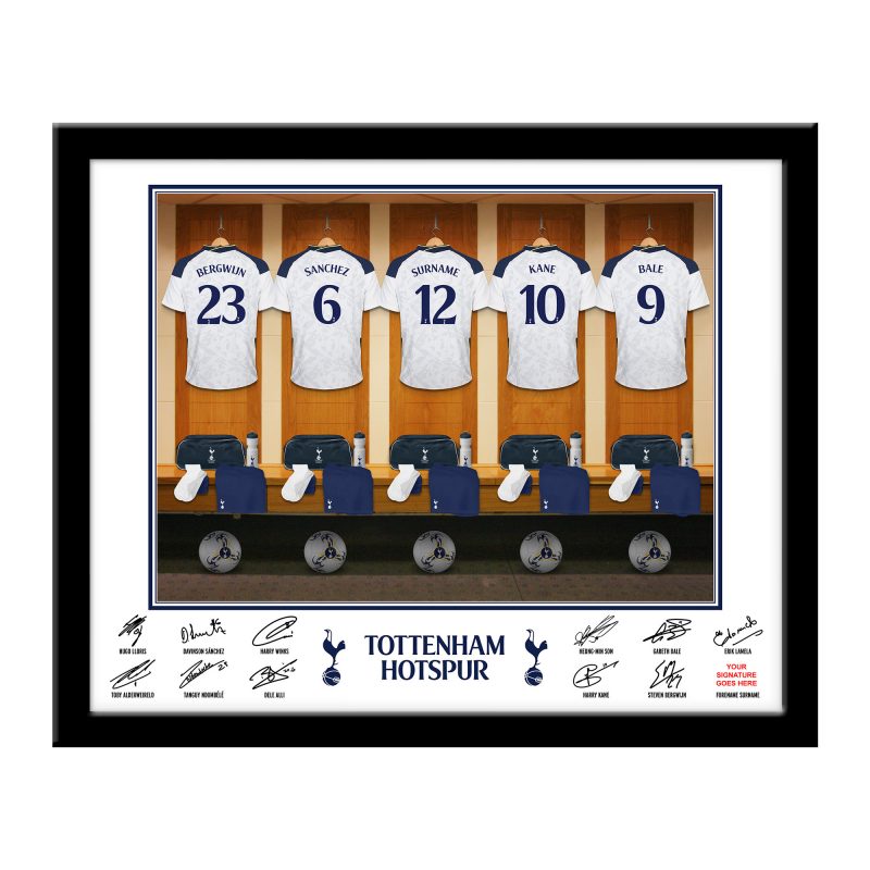 Tottenham Hotspur Dressing Room Framed Print