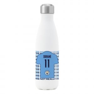 Manchester City FC We're Not Really Here Insulated Water Bottle