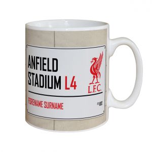 Liverpool FC Street Sign Mug