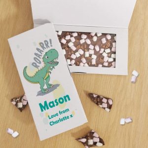 Dinosaur Milk Chocolate Card