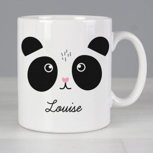 Personalised Cute Panda Face Mug