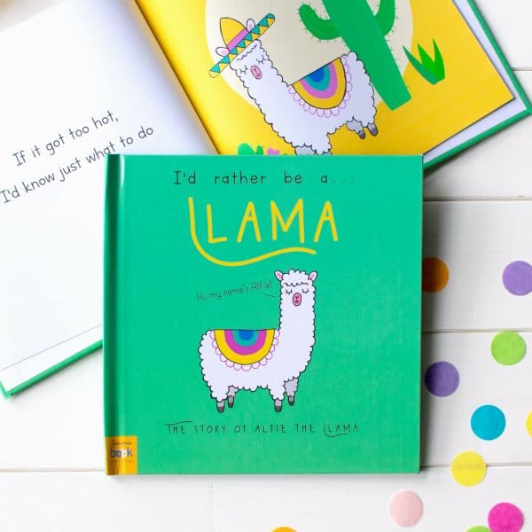 I’d Rather Be A Llama - Personalised Storybook
