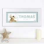 Personalised Boofle It's a Boy Name Frame