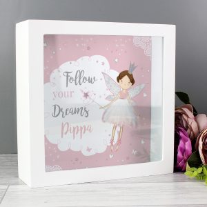 Personalised Fairy Princess Fund & Keepsake Box