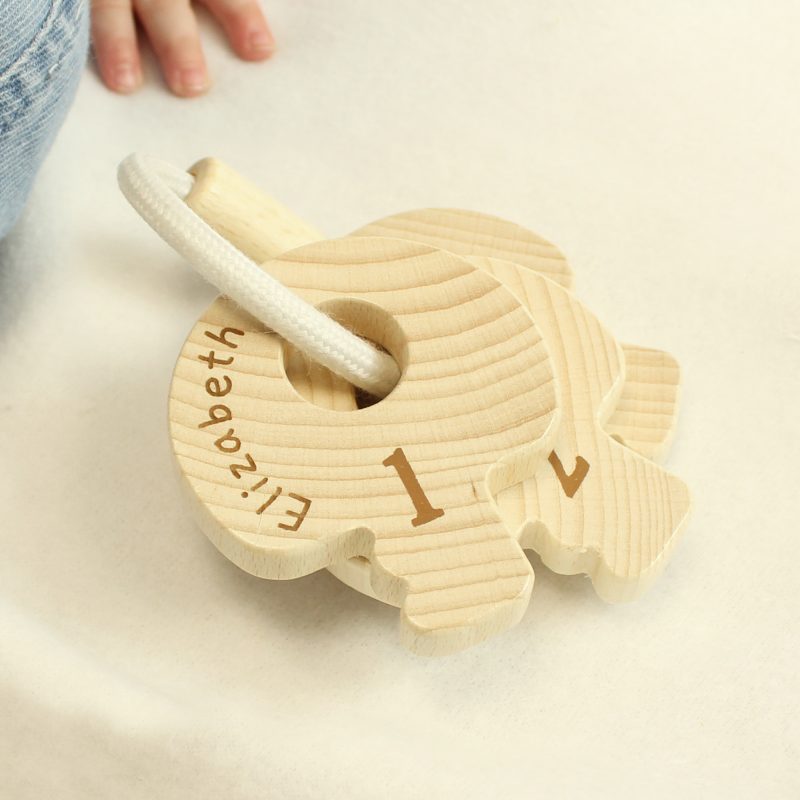 Wooden Baby Key Toy