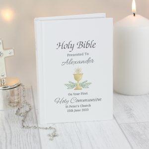 Personalised Holy Communion Holy Bible